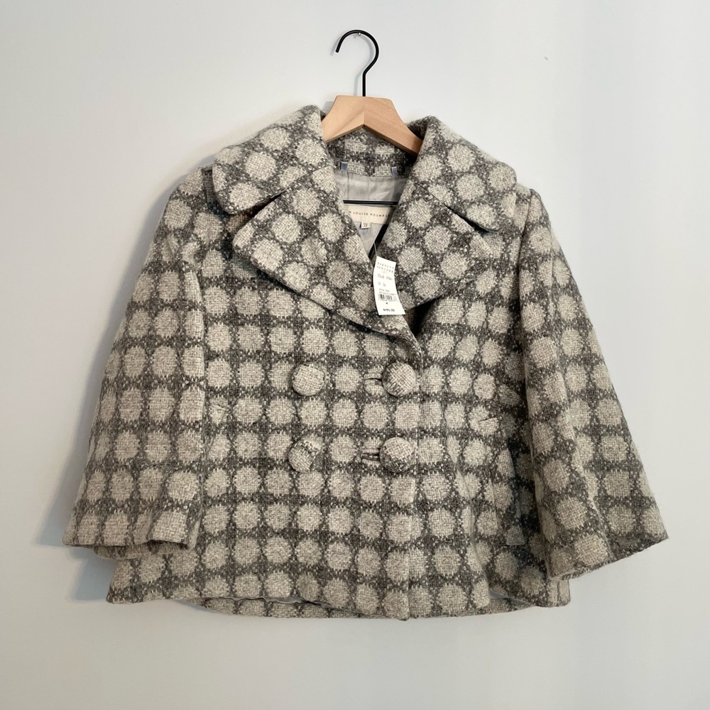 Ann Louise Rosewald - 100% Lambs Wool Woven Jacket